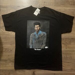 “The Kramer” Black Graphic T-Shirt